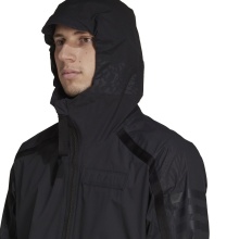 adidas Rain Jacket Terrex Utilitas (breathable, waterproof, 2.5-layer) black Men